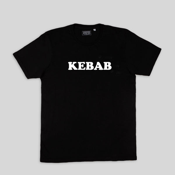 handicap Bukser Juster Kebab t-shirt (stort logo) – Scharwarma Design