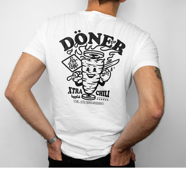 DÖNER T-shirt - Jacob Printzlau x Scharwarma Design