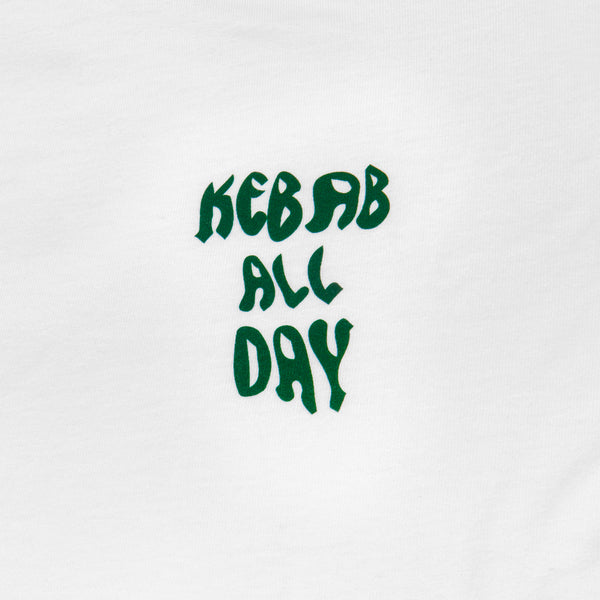 KEBAB ALL DAY T-shirt (lille logo)