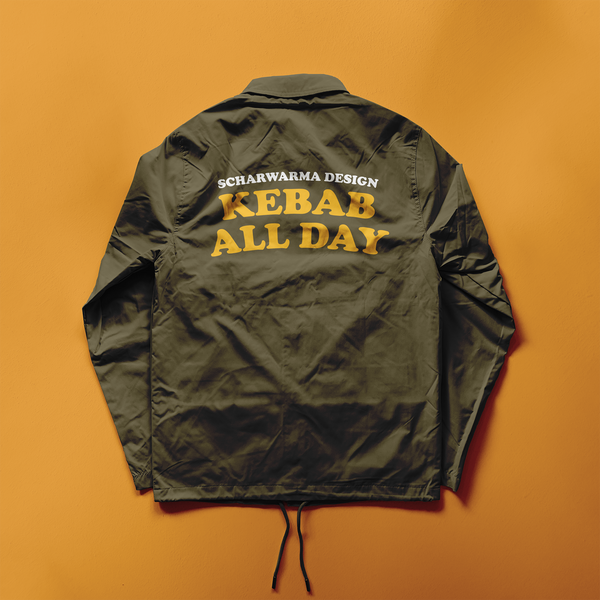Kebab all day coachjacket